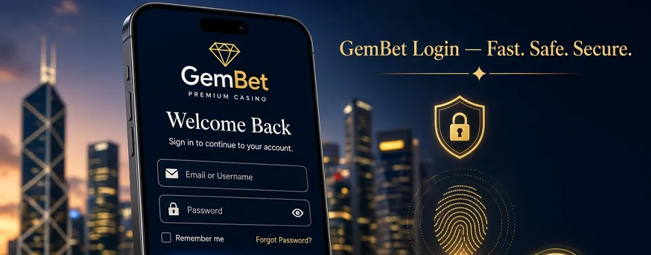 How to Register at Gembet Casino