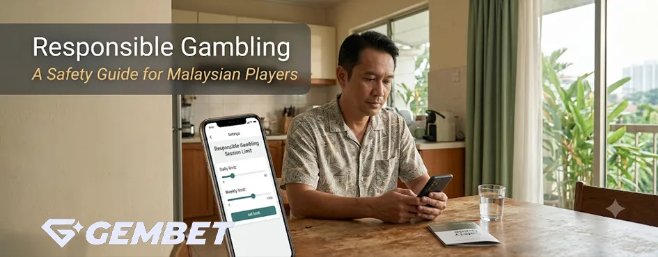Responsible Gambling at GemBet Malaysia: Your Complete Safety Guide