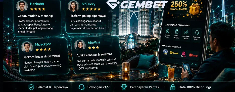 Random Malaysian User Review Gembet - Nickname - Abdul — Rating: 6/10